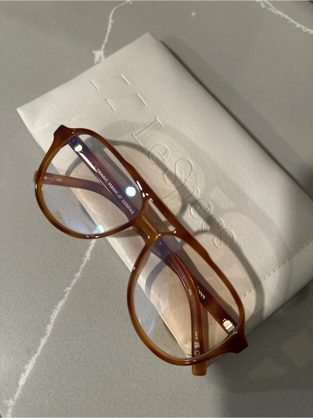*NWT* Le Specs Tragic Magic Anti Blue Light Aviator Glasses